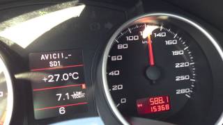 Seat Exeo ST TSI 211 fuel consumption [upl. by Melena406]