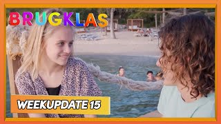 TROPISCHE EERSTE ZOEN🌴  UPDATE 15  BRUGKLAS S9 [upl. by Solrak]