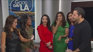 Illusionist David Blaine stuns the women of GDLA [upl. by Kuehnel]