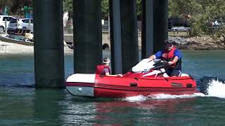 inflatable jetski boat tender [upl. by Carper]