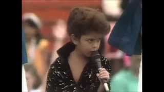 Bruno Mars performance at Aloha Bowl 1990 [upl. by Alyakcm]