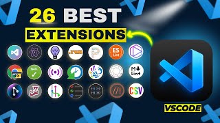 26 Best VSCode Extensions for 2024 [upl. by Bilat]