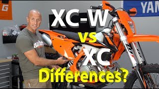 KTM XC vs XCW vs EXC What is the difference [upl. by Simona]