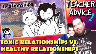 Teacher Reacts to JAIDEN ANIMATIONS  Things About Relationships I Wish Someone Told Me [upl. by Donny425]