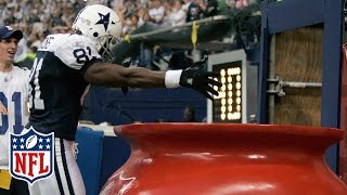 Terrell Owens amp The Original Salvation Army Bucket Touchdown Celebration  NFL [upl. by Notseh]