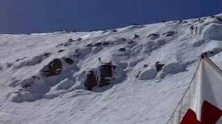 Tuckerman Ravine Cliff Drop [upl. by Gabie]