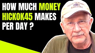 Hickok45  How Much Money He Makes On Youtube  1911 AR 15  Hellcat  DemolitionRanch Desert Eagle [upl. by Magocsi]