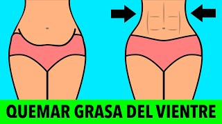 10 Ejercicios Para Quemar Grasa Del Vientre Sin Correr O Trotar [upl. by Saree]