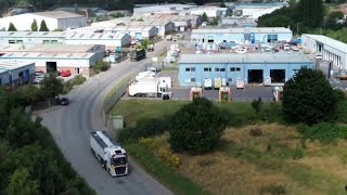 4K Drone Footage Of Quarry Hill Industrial Estate Ilkeston [upl. by Medeah]