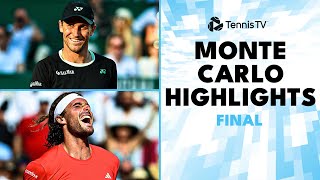 Casper Ruud vs Stefanos Tsitsipas For The Title 🏆  MonteCarlo 2024 Highlights Final [upl. by Daza758]