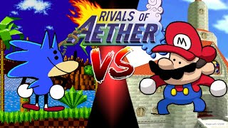 Rivals of Aether Speedrunner Mario vs Chilidogs [upl. by Mandeville]