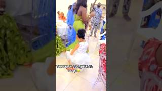 QUANT UNE BLANCHE DEVIENNE UNE AFRICAINE🤣viralvideo weddingshorts africa music dance mariage [upl. by Htiekal]