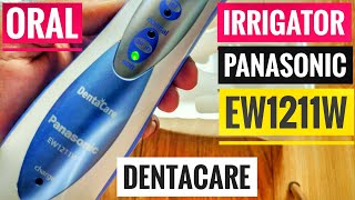 Panasonic EW 1211W Rechargeable Oral Irrigator [upl. by Orling]