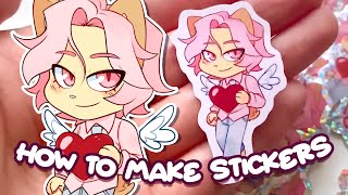 🎨How to Make Stickers with Vograce ✏️ [upl. by Philine940]