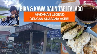 BIKA amp KAWA DAUN TAPI TALAGO  KULINER LEGEND MEMILIKI PEMANDANGAN INDAH bukittinggi [upl. by Maer]