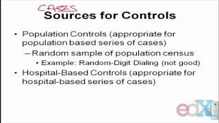 Week 8  CASE CONTROL STUDY  DENSITY TYPE [upl. by Erodasi822]