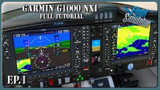 Garmin G1000 NXi  Keys and Functions  Full Tutorial  Ep1  MSFS2020 [upl. by Akimot]