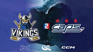 Vikings VS Beer Caps  Div 2  22nd July  IceHQ Beer League ice hockey [upl. by Shir]