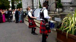 hokey cokey bagpipes and drums [upl. by Ramirolg713]