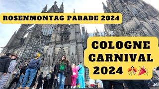 Cologne Carnival 2024  Annual German carnival best moments  Kölle Alaaf [upl. by Ker]