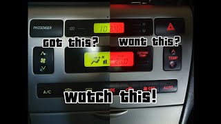 HOW TO Replace centre console bulbs 0305 Corolla Sportivo [upl. by Schott]