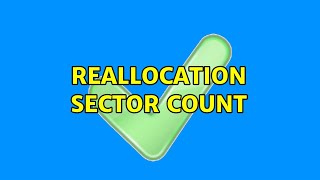 Reallocation sector count [upl. by Bird167]