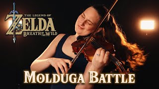 Molduga Battle Zelda Breath of the Wild  Violin cover [upl. by Imeaj537]