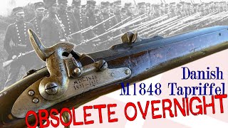 From Cutting Edge to Obsolete in One Year the Danish Model 1848 Tapriffel [upl. by Cychosz]