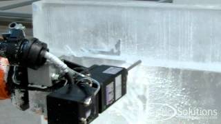 Robotic Solutions  Ice Sculpting Robot [upl. by Sheline]