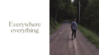 Noah Kahan  Everywhere Everything Official Lyric Video [upl. by Aisiram39]