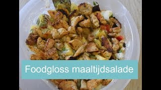 Foodgloss maaltijdsalade  over koken gesproken [upl. by Acinomal266]