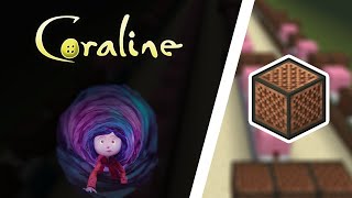 Coraline Exploration Note Block  Coraline Minecraft [upl. by Ahtanoj]