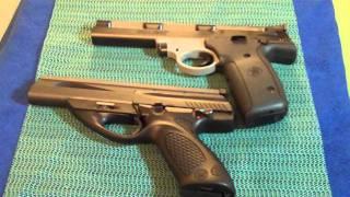 SampW 22A vs Beretta Neos 22 shootout [upl. by Nywg]