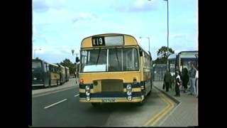 NorthernBus Bristol REs in Dinnington in 1992 [upl. by Macey]