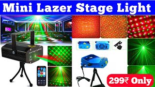 Mini Laser Projector Stage Lighting Sound  Laser Stage Lighting  diwali best projector  Manish [upl. by Ahsenor]