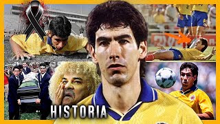 UN AUTOGOL LE COSTO LA VIDA  Andrés Escobar HISTORIA [upl. by Einafpets]