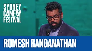 Let Your Kids Swear To Protect Themselves  Romesh Ranganathan  Sydney Comedy Festival [upl. by Scutt26]