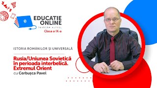 Istoria Românilor și Universală Clasa a IXa RusiaUniunea Sovietică în perioada interbelică [upl. by Grondin]