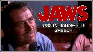 USS INDIANAPOLIS SPEECH from “JAWS” [upl. by Etnoj]