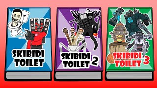 COLLECTION GAME BOOKS SKIBIDI TOILET [upl. by Bick]