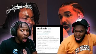 KDOT WANTS WAR  Kendrick Lamar  Euphoria DRAKE DISS REACTION [upl. by Nnylorac]