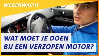 Wat moet je doen bij een verzopen motor  Wegenwacht vlog 2 [upl. by Rehtaeh]