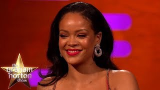 Rihanna Reveals If Shes Working On New Music Right Now  The Graham Norton Show [upl. by Anatnom]