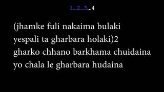 evergreen nepali meshup karaoke with lyrics [upl. by Sladen182]