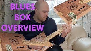 Electric Blues Box Slide Guitar Kit Overview [upl. by Ynafetse]