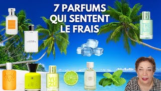 7 Parfums qui sentent le frais [upl. by Yeoz]