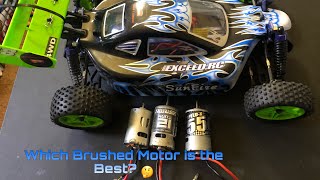 Brushed MotorsWhich one ☝️ is Better 🤔  550 Vs 540 RC Motors [upl. by Luis617]