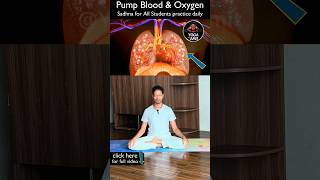 Pump Blood amp Oxygen to Your Brain  Yoga for All Students must DO daily [upl. by Orsola]