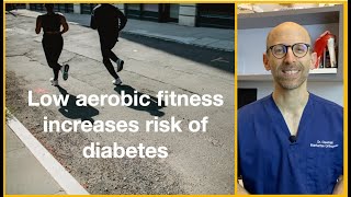 Low cardiorespiratory increases risk of developing diabetes [upl. by Lathrope]