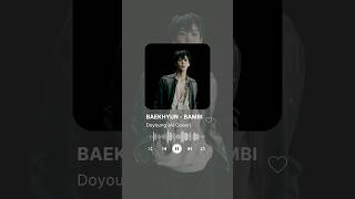 Ai Cover Doyoung NCT  Bambi by Baekhyun [upl. by Nommad]